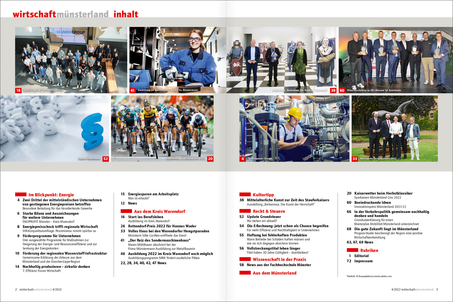 Wirtschaft Münsterland (WAF) 4/2022 - Bild 2