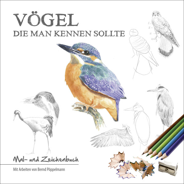 Vögel die man kennen sollte, Malbuch