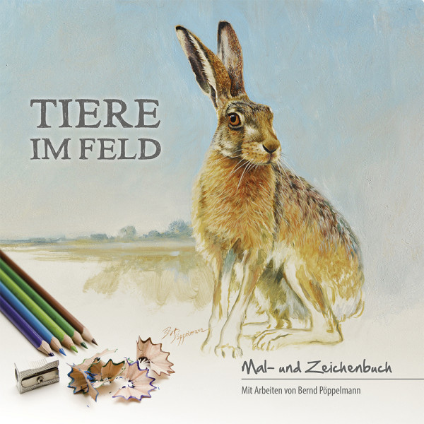Tiere im Feld, Malbuch